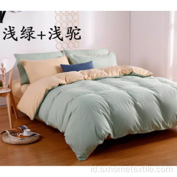 Microfiber Brushed Fitted Bed Sheet dalam Warna Solid